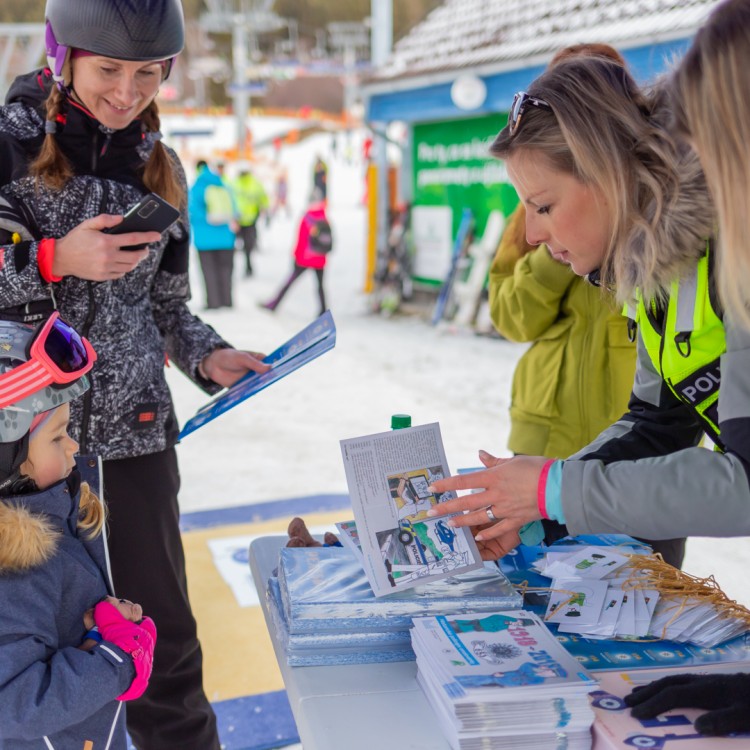 Sicher auf der Piste mit der Polizei der Tschechischen Republik