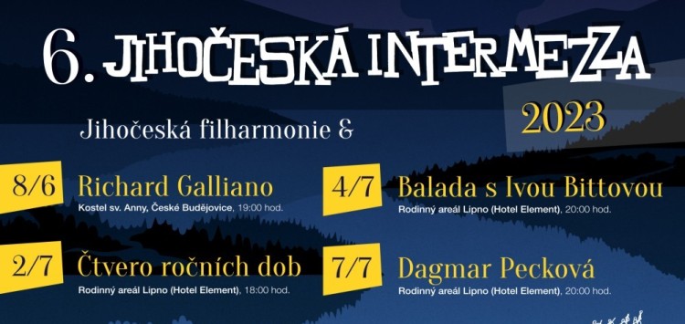 Jihočeská Intermezza míří na Lipno!