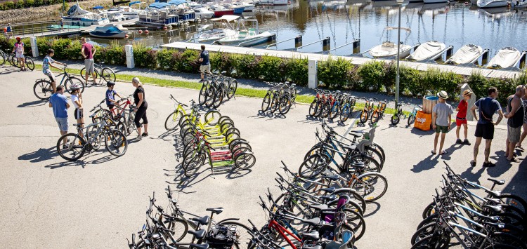 Element Fahrradverleih geöffnet