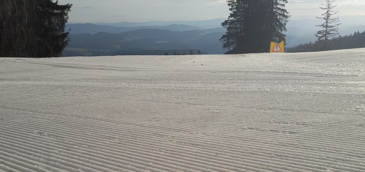 Wie sieht es im Skigebiet Lipno aus?
