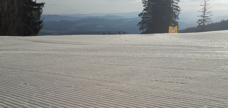 Wie sieht es im Skigebiet Lipno aus?