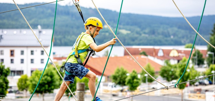 Für Adrenalin im Seilpark