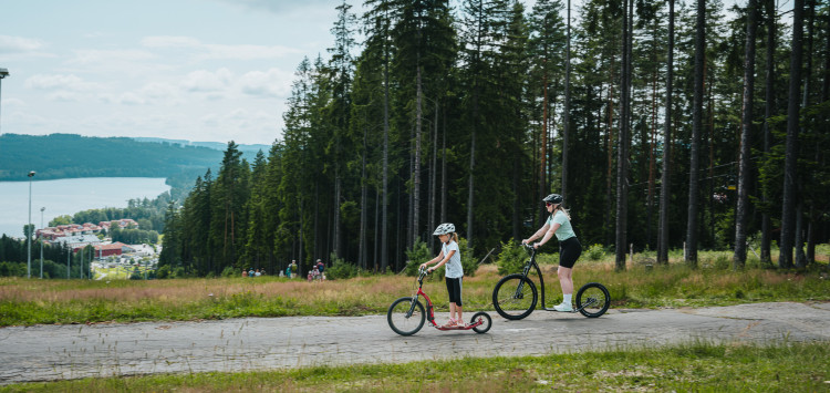 Užij si podzimní Lipno s větrem ve vlasech!