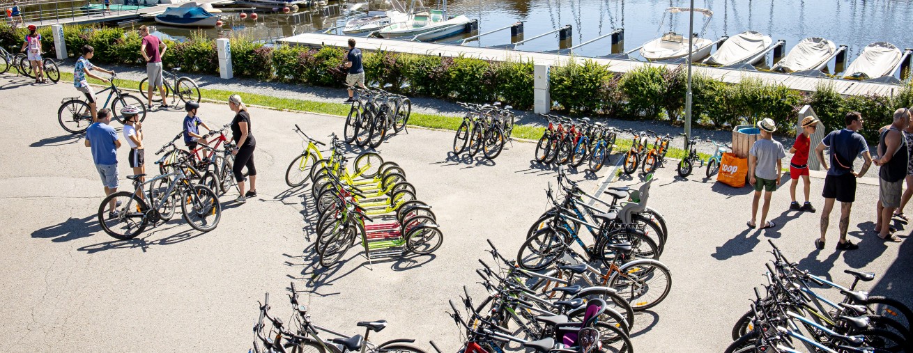 Element Fahrradverleih geöffnet