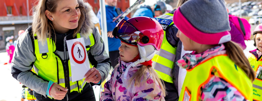 Bezpečně na sjezdovce s Policií ČR – zábava i užitečné rady na jednom místě