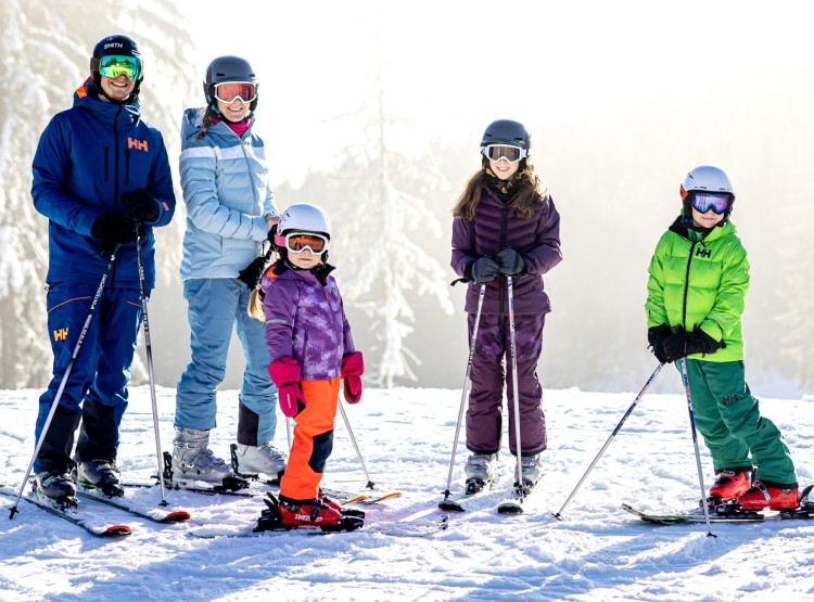 Familienurlaub im Winter