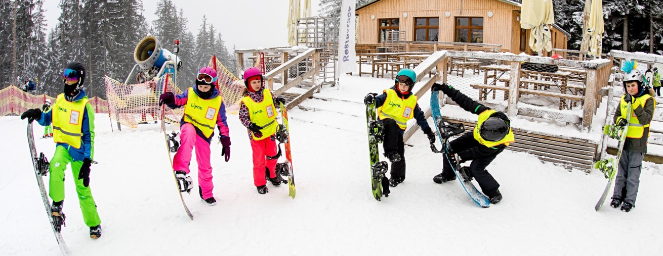 Balíčky snowboard