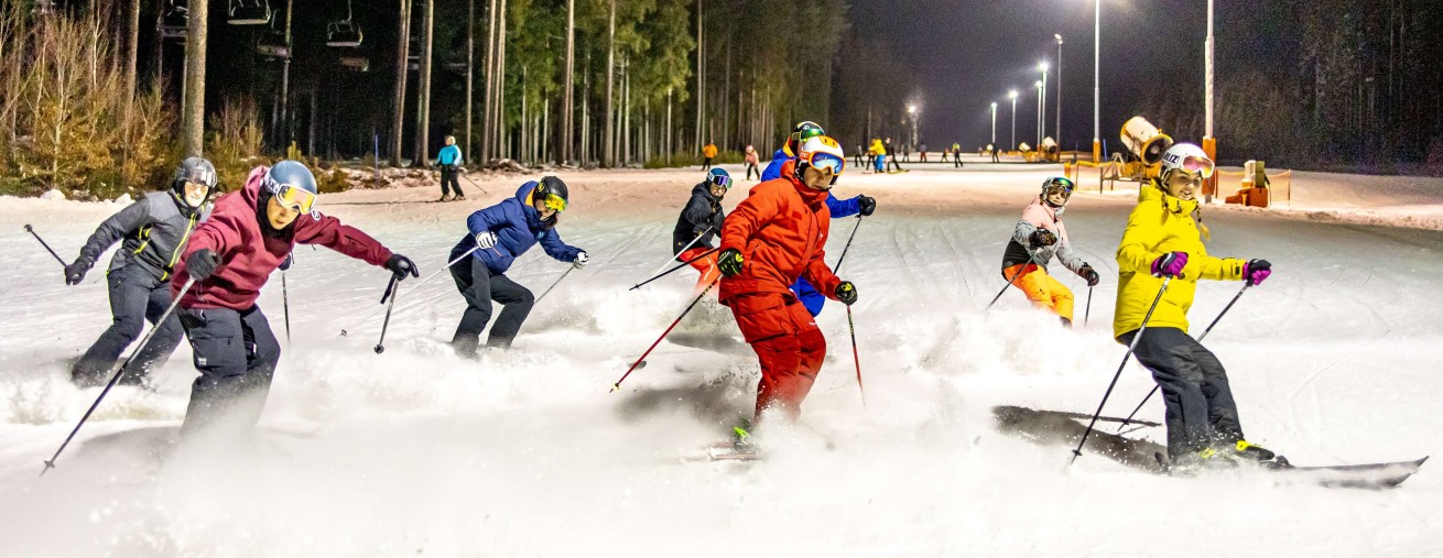 Freestyle‑Unterricht auf der Piste