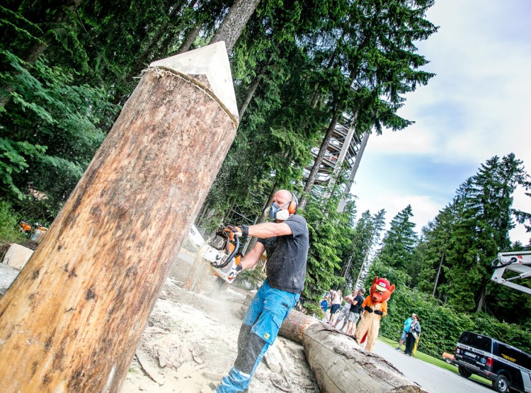 Slavnosti dřeva na Stezce korunami stromů 2019