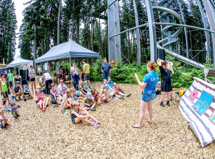 Slavnosti dřeva na Stezce korunami stromů 2019