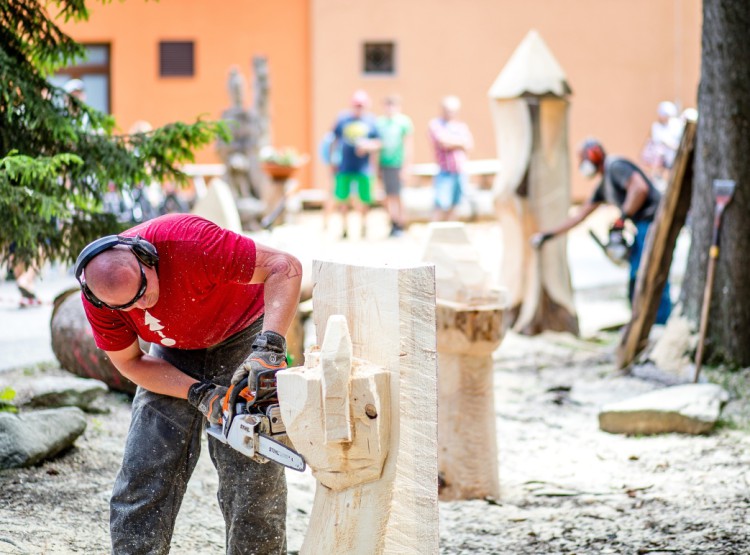 Slavnosti dřeva na Stezce korunami stromů 2019