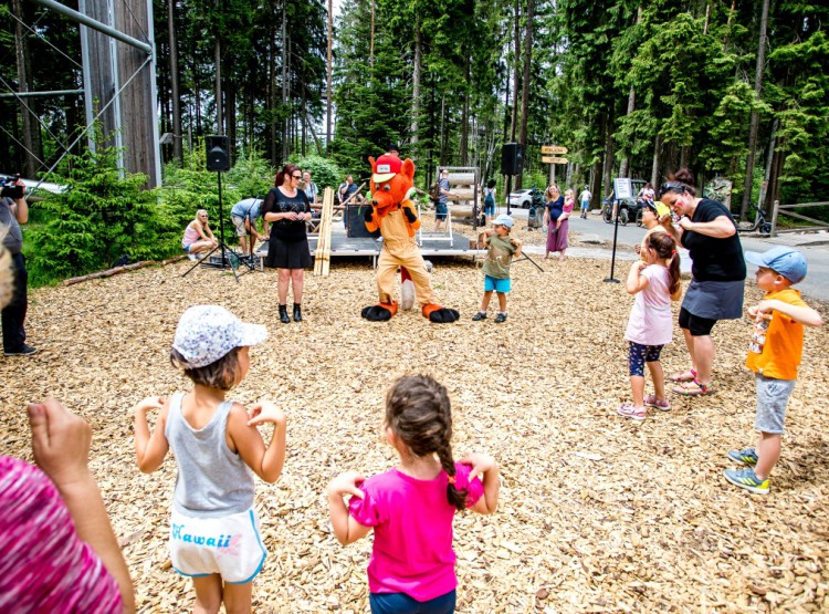 Slavnosti dřeva na Stezce korunami stromů 2019