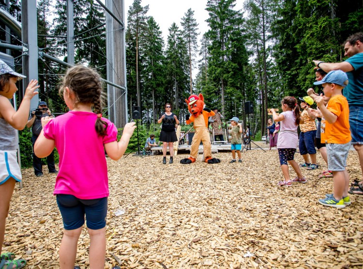 Slavnosti dřeva na Stezce korunami stromů 2019