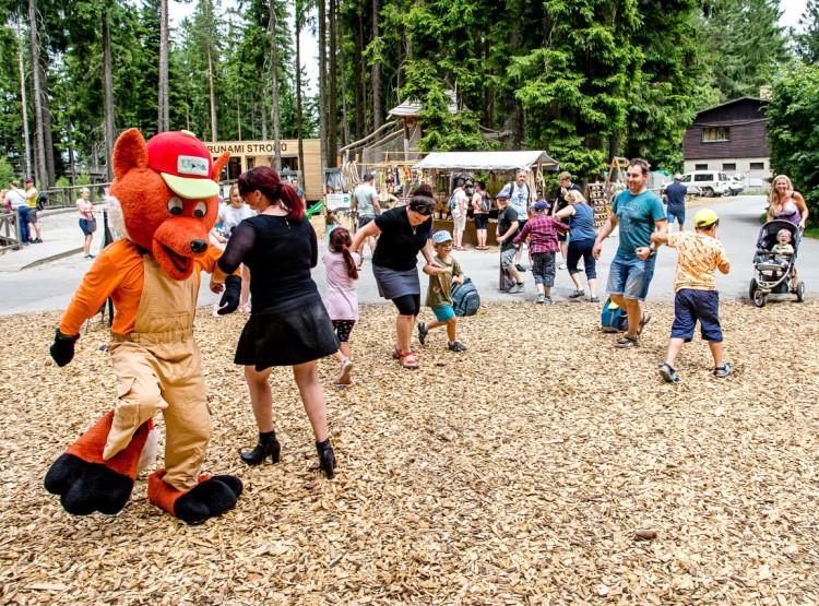 Slavnosti dřeva na Stezce korunami stromů 2019