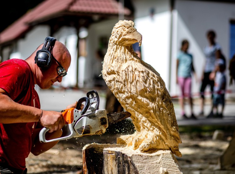 Slavnosti dřeva na Stezce korunami stromů 2019