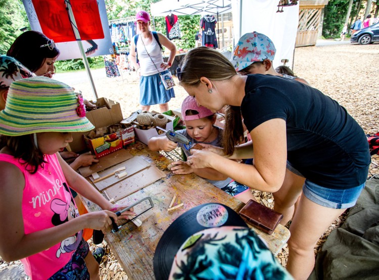 Slavnosti dřeva na Stezce korunami stromů 2019