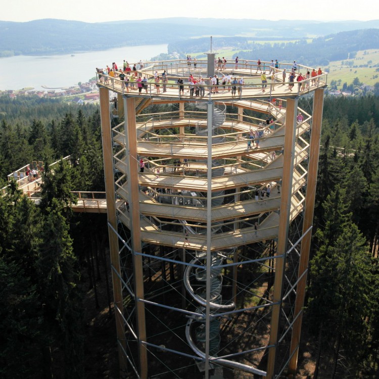 Stezka korunami stromů Lipno