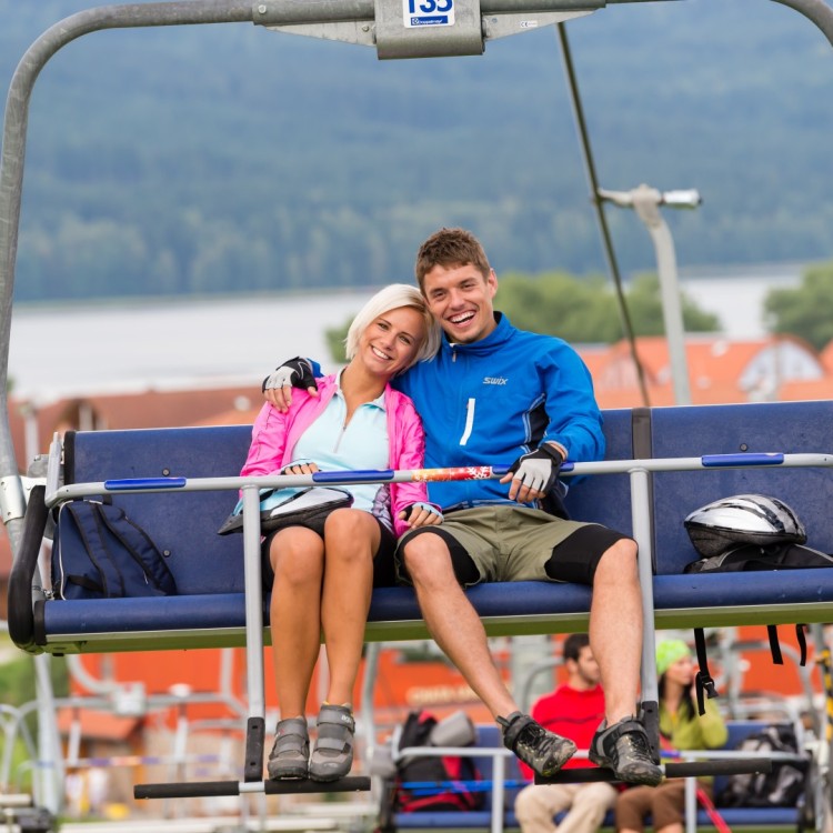 Lipno Expres and Promenádní chairlifts