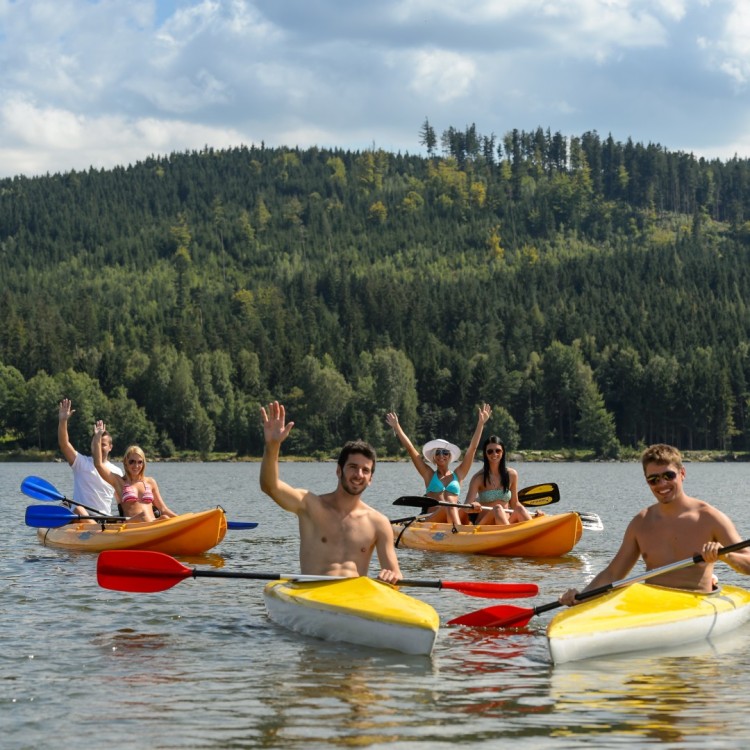 Paddleboards, pedalos and rowboats