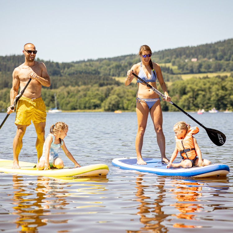 Paddleboardy, šlapadla 