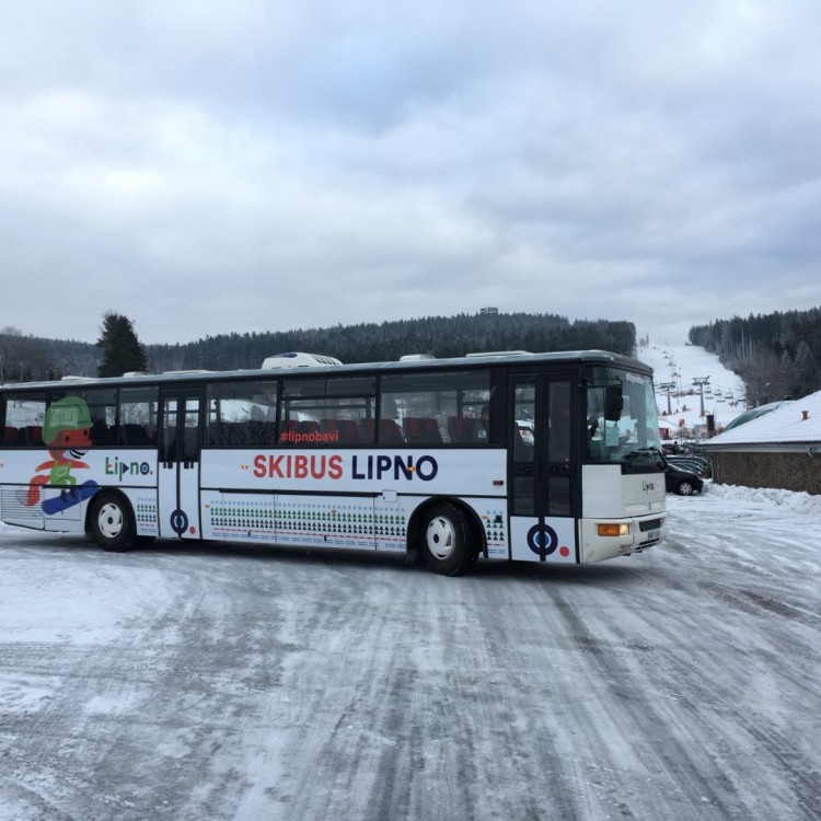 Der Skibus des Fuchses