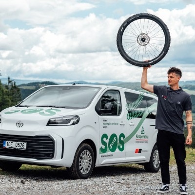 Kooperativa SOS-Abholservice für Radfahrer