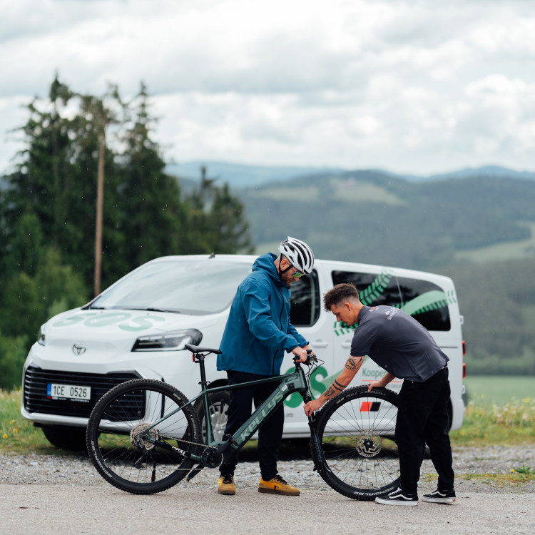 Kooperativa SOS odvoz cyklistů