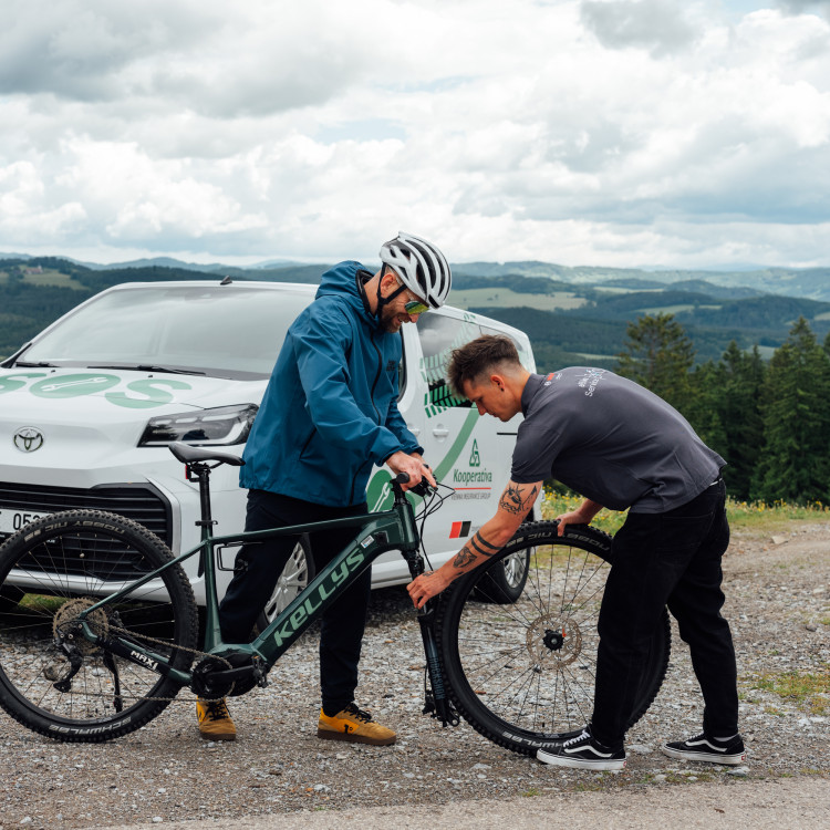 Kooperativa SOS odvoz cyklistů