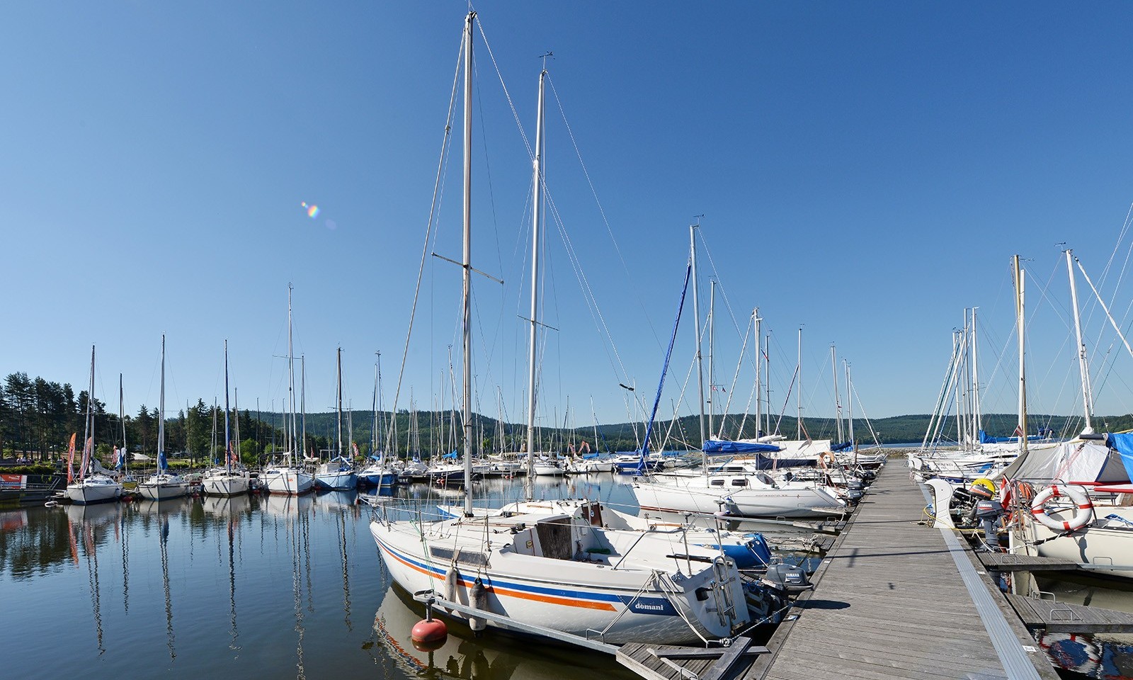 Přístav Marina Lipno