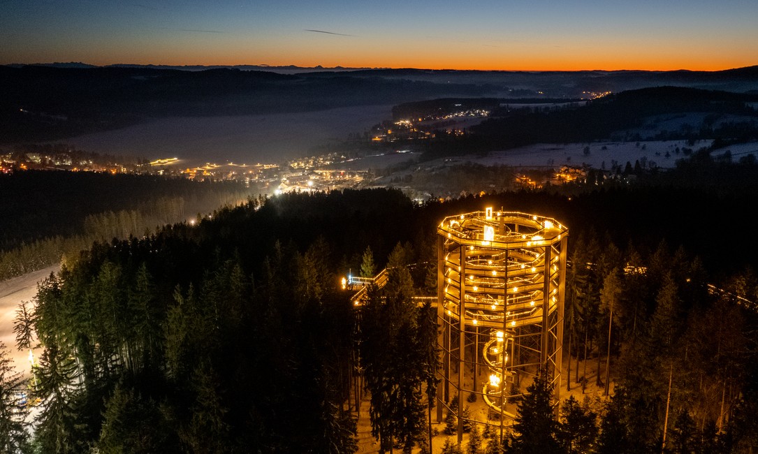 Stezka korunami stromů Lipno