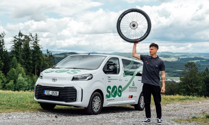 Kooperativa SOS odvoz cyklistů
